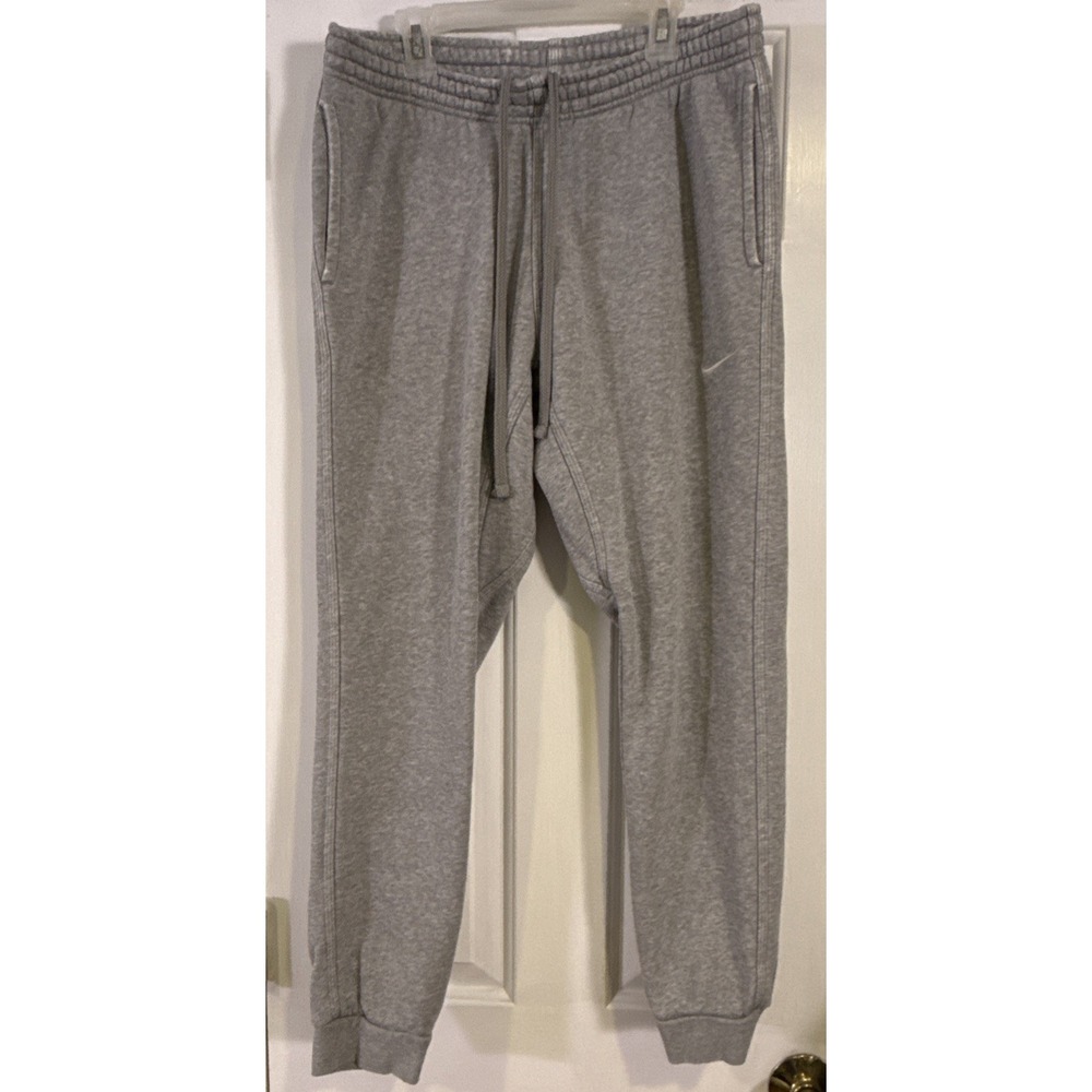 Nike Sportswear Club Fleece Joggers Men's Size Large Gray Sweatpants